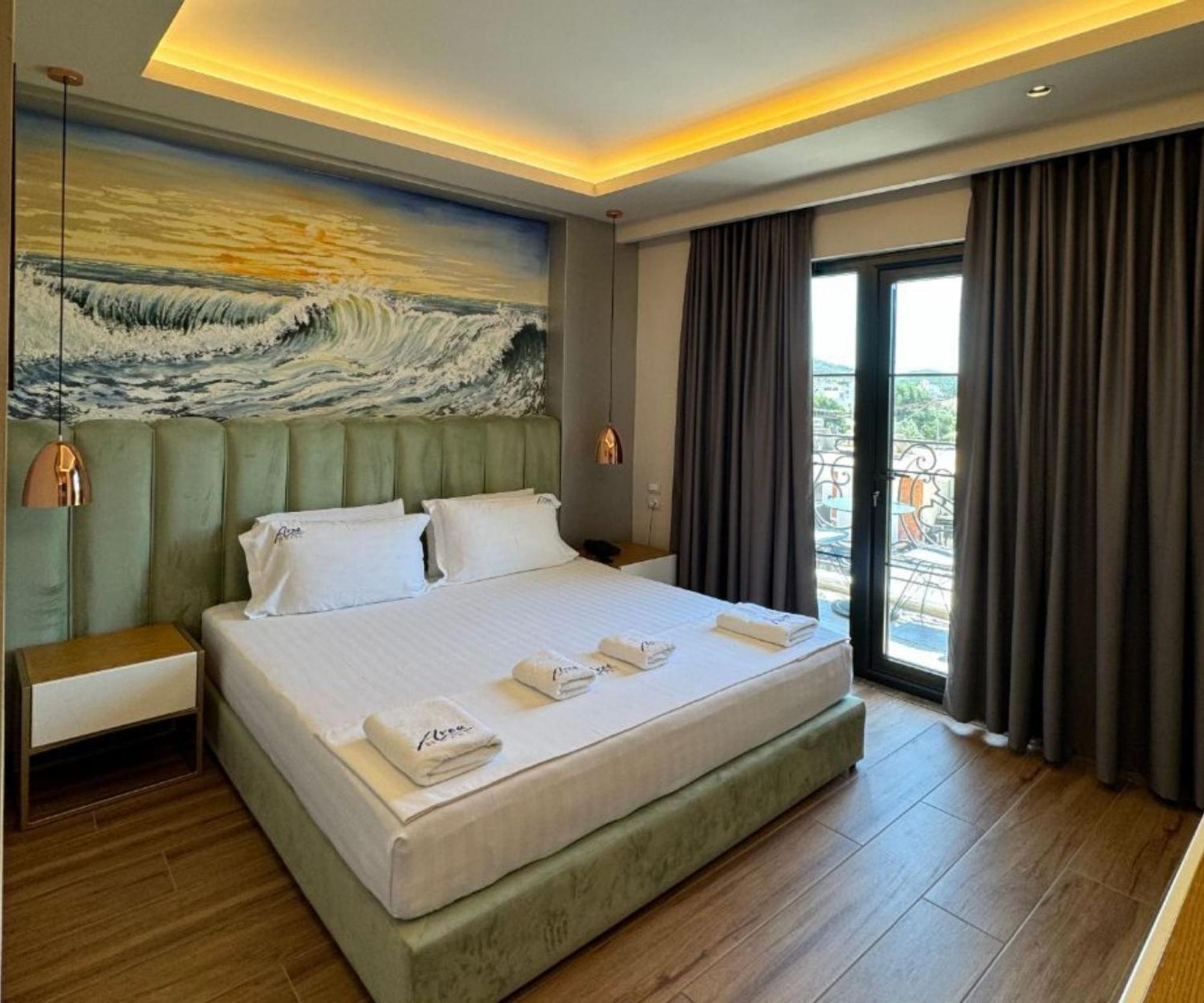 Area Hotel Ksamil Eksteriør billede